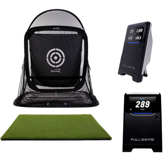 Full Swing KIT Golf Net & Mat Bundle