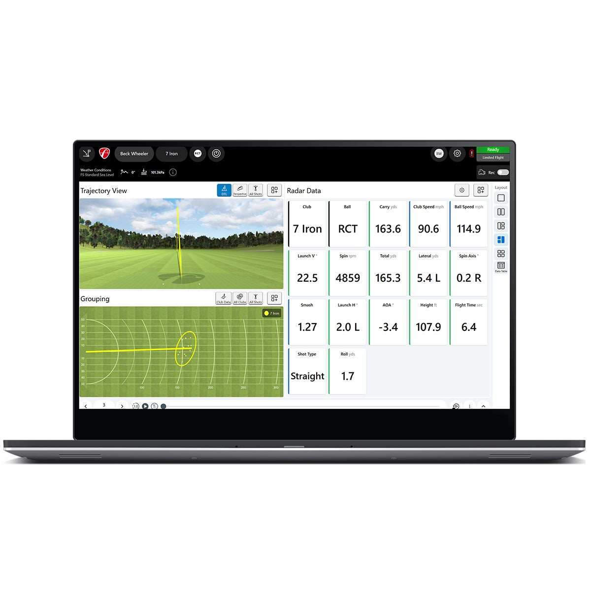 FlightScope Mevo Gen2 Launch Monitor & Simulator