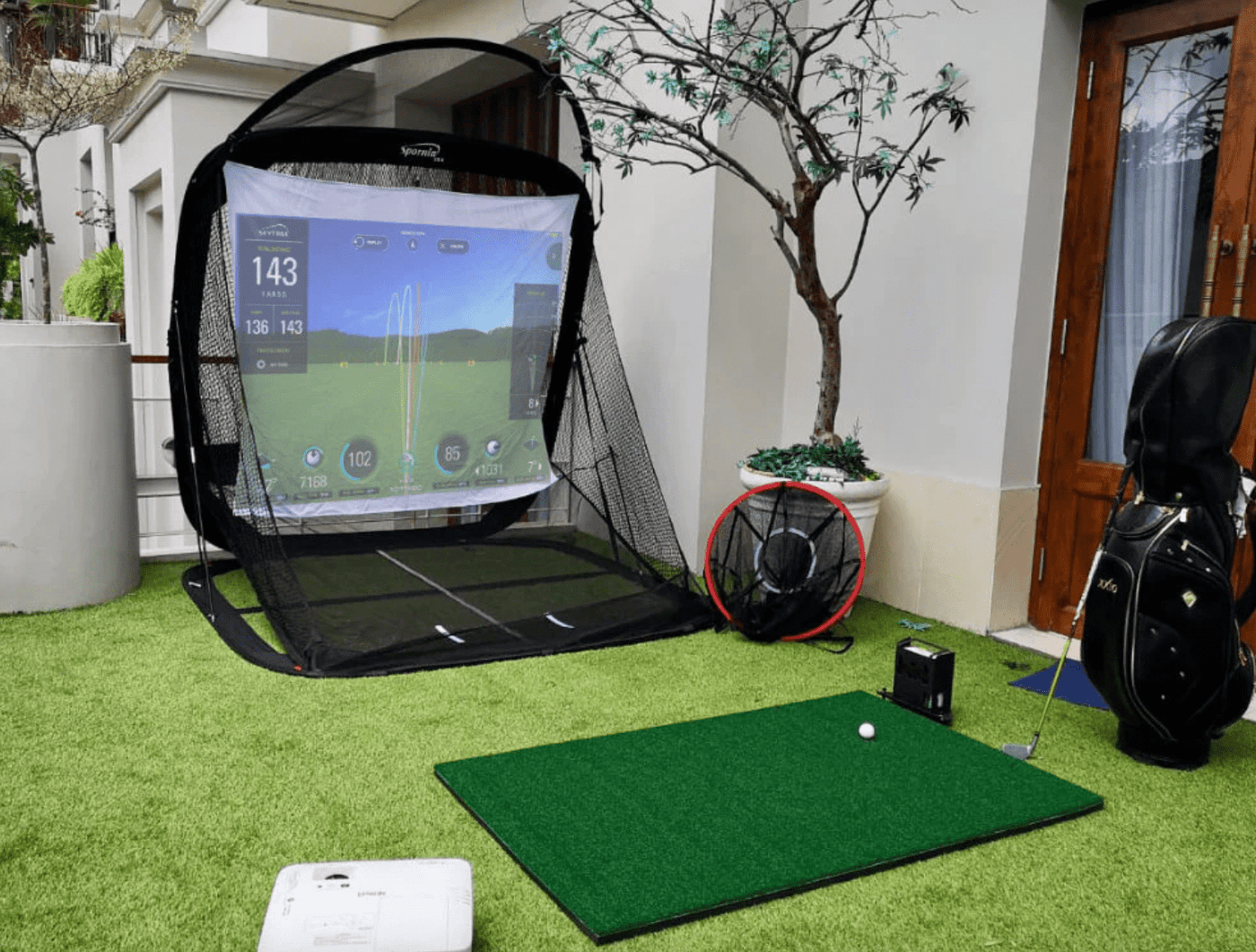 Skytrak ST+ Plus Golf Net Bundle