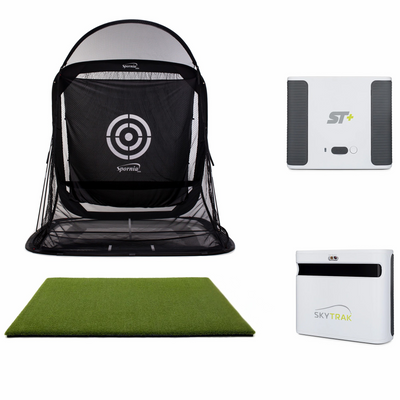 SkyTrak ST+ Golf Net Bundle